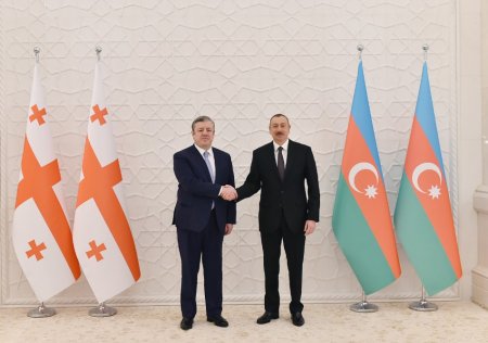 Prezident Gürcüstanın Baş nazirini qəbul edib – Fotolar