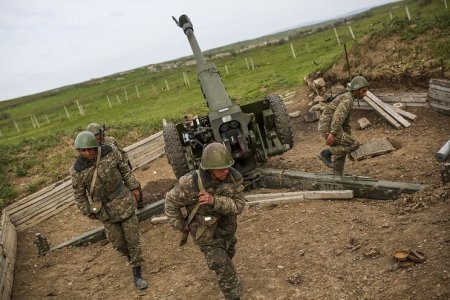 Ermənistan ordusu Azərbaycan torpağında TƏLİM KEÇİRDİ