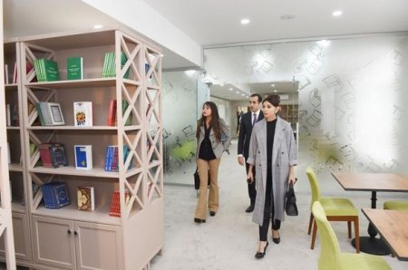 Mehriban Əliyeva “Cırtdan” istirahət və sağlamlıq mərkəzinin açılışında - FOTO