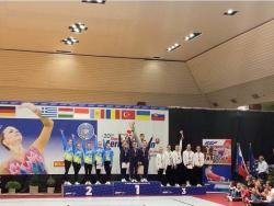 Aerobika gimnastikası üzrə millimizin üzvləri 2 medal qazandılar - FOTO