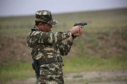 Naxçıvanda hərbi qulluqçular arasında atış birinciliyi keçirildi - FOTO