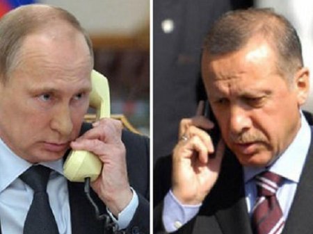 Putinlə Ərdoğan telefonda danışdı