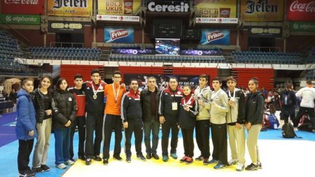 Taekvondoçularımız Serbiyada 6 medal qazandı