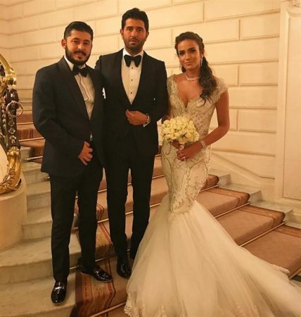 Türkiyə gözəlinin toyu oldu - Fotolar