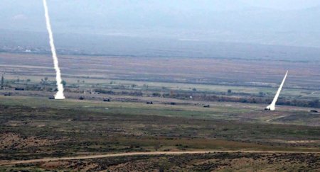 Naxçıvanda Raketlərdən atəş açıldı – Fotolar