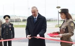 Prezident İlham Əliyev Fövqəladə Hallar Nazirliyinin İdman-Sağlamlıq Mərkəzinin açılışında iştirak edib - Fotolar