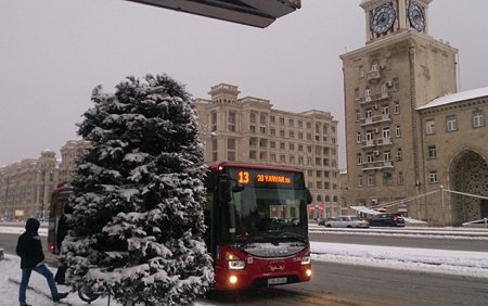 Temperatur 10 dərəcə enəcək-Bakıya qar yağacağ