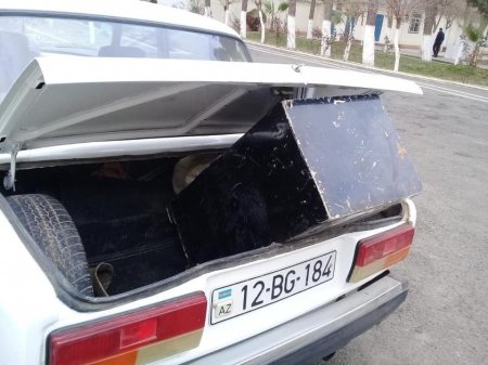 Biləsuvarda poçtun seyfini oğurlayan şəxslər tutuldular