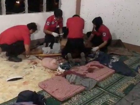 Kilsədən sonra indi də məscid partladıldı:ölənlər və yaralananlar var