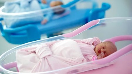 Gənc ana yeni doğulmuş körpəsini tanışına hədiyyə edib