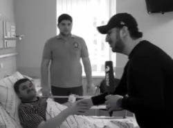 Bu da xəstəxanaya yerləşdirilən Ağakərimin ilk görüntüsü - FOTO