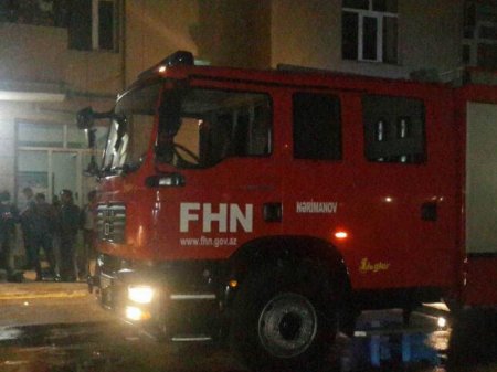 Bakıda uşaq bağçasında yanğın