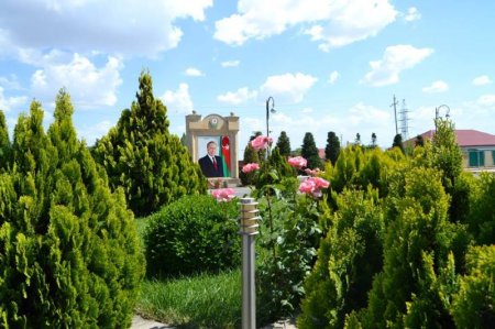 İşğaldan azad olunmuş ərazilər yaşıllaşdırılır