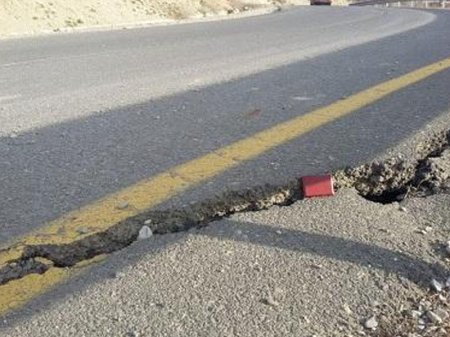 Şamaxıda yeni sürüşmə faktı aşkarlanıb - FOTO