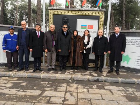 Türkiyədə Xocalı Parkının və Ana fəryadı abidəsinin açılışı olub