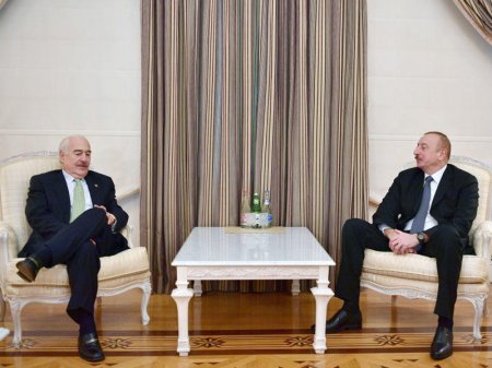 Prezident İlham Əliyev Mərkəzçi Demokrat İnternasionalının prezidentini qəbul edib - FOTO