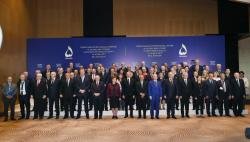 Prezident İlham Əliyev VII Qlobal Bakı Forumunun açılışında iştirak edir - FOTO