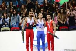 İdman gimnastikası üzrə Dünya Kubokunda mükafatlandırma mərasimi keçirilib - FOTO