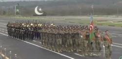 Azərbaycan hərbçiləri Pakistanda hərbi paradda - FOTO