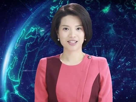 Dünyada ilk dəfə qadın robot aparıcı efirə çıxdı