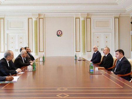 Prezident İlham Əliyev İranın iqtisadiyyat və maliyyə işləri üzrə nazirini qəbul edib - FOTO