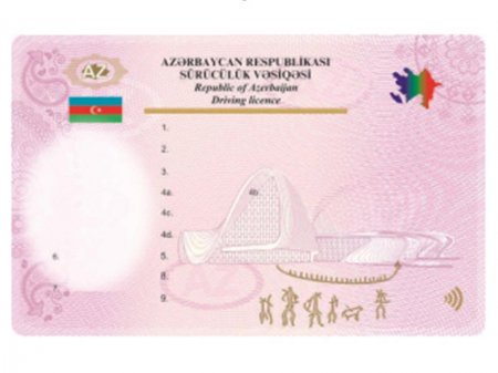 Yeni sürücülük vəsiqələri belə olacaq - NÜMUNƏ