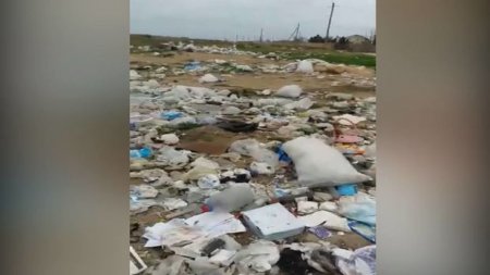 Zirədə zibilli yollar