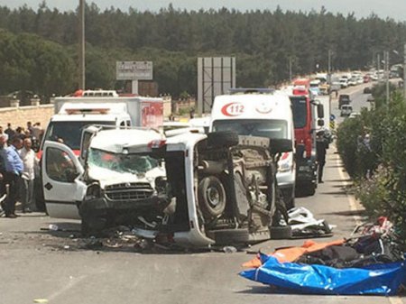 Türkiyədə DƏHŞƏTLİ QƏZA - Dördü uşaq olmaqla 7 ölü