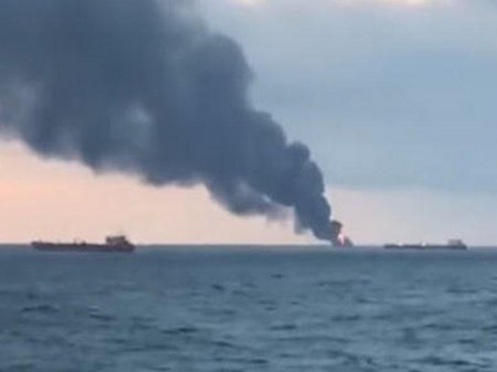 Fransa sahillərində sərnişin gəmisində yanğın olub