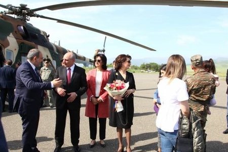 Paşinyan Dağlıq Qarabağa gəlib