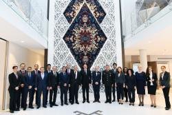 Prezident İlham Əliyev Azərbaycanın Belçikadakı səfirliyinin yeni binasının açılışında iştirak edib - FOTO