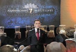 Heydər Əliyev Fondunun vitse-prezidenti Leyla Əliyeva "Azərbaycanın 7 möcüzəsi" adlı televiziya layihəsinin təqdimat mərasimində iştirak edib - FOTO