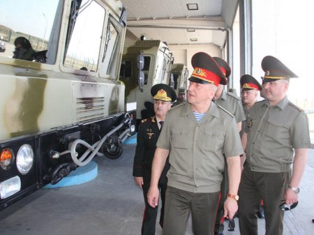 Belarus Silahlı Qüvvələrinin nümayəndə heyəti Azərbaycanda hərbi hissədə olub - FOTO