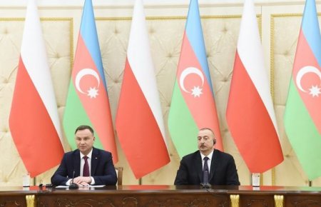 İlham Əliyev və polşalı həmkarı Bakıda açılışda - YENİLƏNİB + FOTO