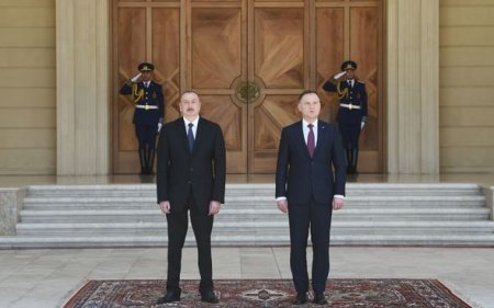 İlham Əliyev və polşalı həmkarı Bakıda açılışda - YENİLƏNİB + FOTO