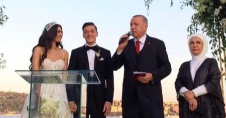 Məsut Özil evləndi, nikah şahidi Ərdoğan oldu-FOTO