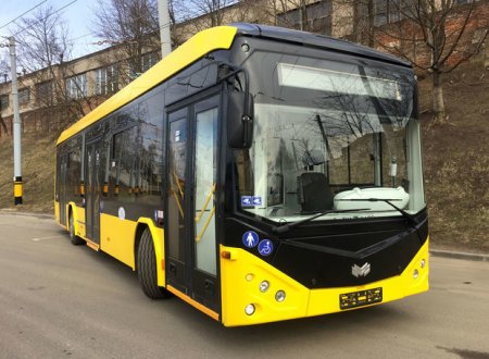 Belarus elektrobusları Azərbaycanda